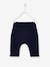 Pantalón de felpa para recién nacido AZUL OSCURO LISO+BEIGE CLARO ESTAMPADO+GRIS CLARO JASPEADO 