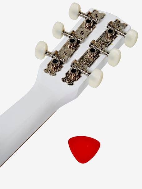 Guitarra de madera FSC® beige+blanco 