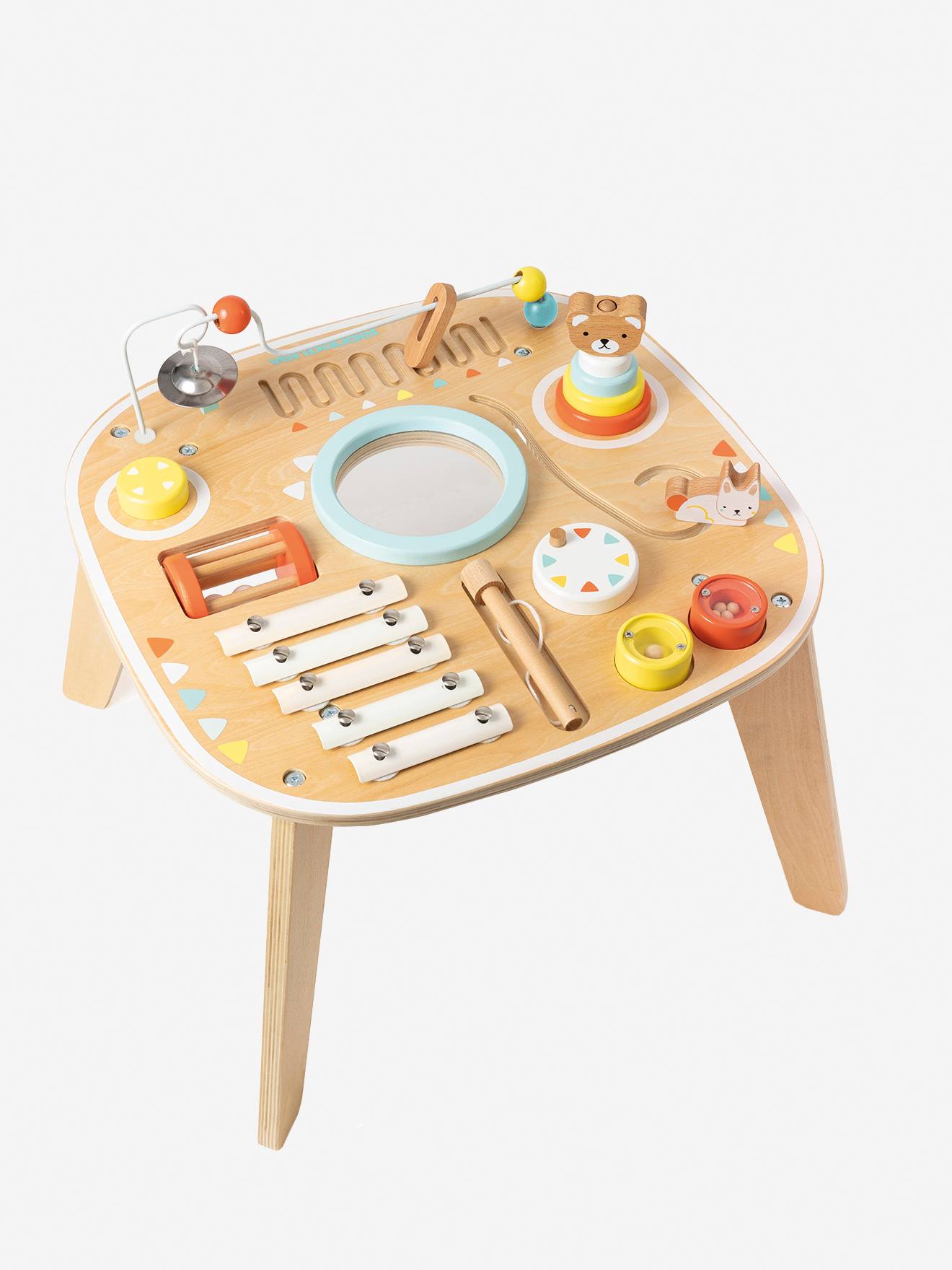 Mesa actividades cheap madera bebe