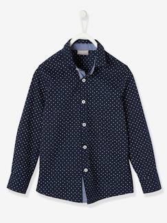 Camisa niño estampada de lunares