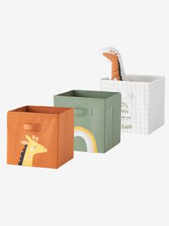 Habitación y Organización-Almacenaje-Muebles con casilleros-Pack de 3 cajas de almacenaje Tanzania