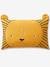 Funda de almohada para bebé Mon petit lion NARANJA MEDIO LISO CON MOTIVOS 