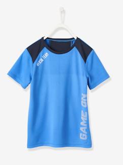 Niño-Camisetas y polos-Camiseta de deporte para niño de tejido técnico