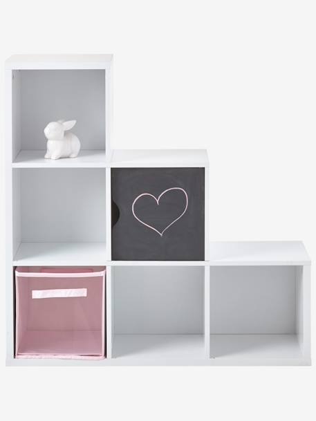 Mueble de almacenaje 6 casilleros Blanco 