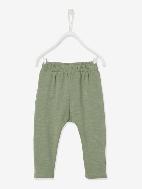 Pantalón de felpa para bebé niño Azul oscuro liso+azul pizarra+BEIGE CLARO LISO+caramelo+GRIS MEDIO JASPEADO+ROJO MEDIO LISO+VERDE MEDIO LISO 