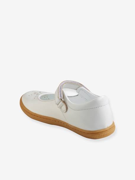 Zapatos tipo babies de piel para niña especial autonomía AMARILLO MEDIO LISO+AMARILLO OSCURO LISO+BLANCO CLARO LISO 