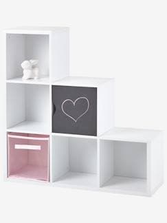 Ideas de Decoración - Su universo de 6 - 10 años-Mueble de almacenaje 6 casilleros