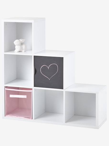 Mueble de almacenaje 6 casilleros Blanco 