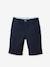 Bermudas clásicas para niño CYRILLUS AZUL OSCURO LISO+BEIGE MEDIO LISO 