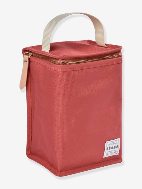 Bolsa isotérmica para alimentos BEABA AZUL MEDIO LISO+gris+gris perla+ROJO CLARO LISO+rosa 