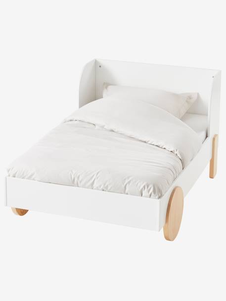 Cama evolutiva infantil Línea Rollie BLANCO CLARO LISO 