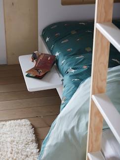 Ideas de Decoración - Su universo de 6 - 10 años-Habitación y Organización-Habitación-Cama-Cama niño-Estante mesita de pared para cama litera