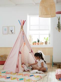 Juguetes-Juegos de imitación-Tiendas y tipis-Tipi reversible Pequeño Indio