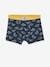 Pack de 5 boxers stretch para niño Dino AZUL OSCURO ESTAMPADO 