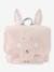 Cartera Satchel Animal TRIXIE ROSA CLARO LISO CON MOTIVOS 