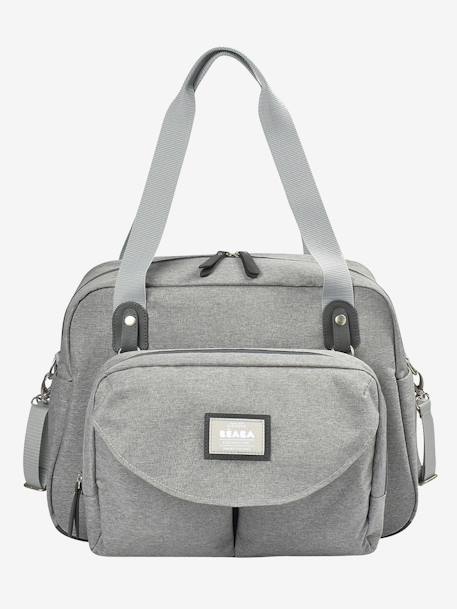 Bolso cambiador Genève II BEABA AZUL MEDIO ESTAMPADO+AZUL OSCURO LISO+GRIS OSCURO LISO 