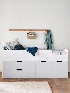 Habitación y Organización-Cama infantil media altura XL con organización Línea Truco