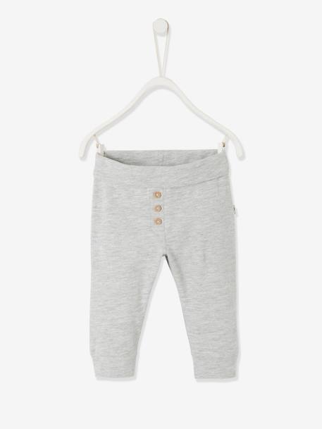 Ecorresponsables-Bebé-Pantalones, vaqueros -Pantalón leggings de algodón orgánico, para bebé