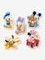 Lote de 5 puzzles progresivos 3 a 5 piezas Disney® Mickey EDUCA AZUL CLARO LISO CON MOTIVOS 