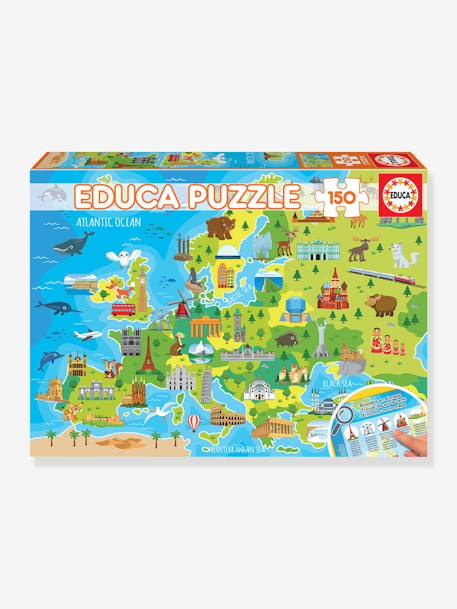 Puzzle 150 piezas Mapa de Europa EDUCA multicolor 