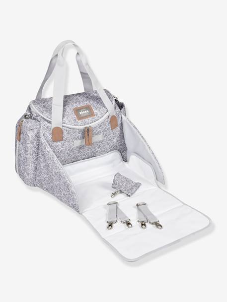 Bolso cambiador Sydney II BEABA Gris claro estampado+gris jaspeado+GRIS MEDIO ESTAMPADO+verde sauce 