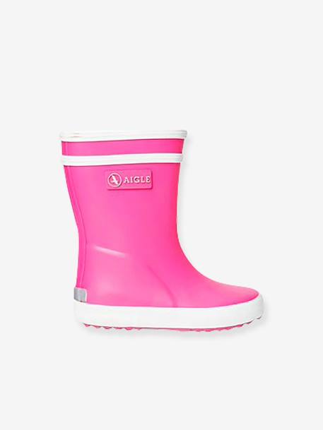 Botas de agua para bebé Baby Flac AIGLE® AMARILLO MEDIO LISO+ROJO MEDIO LISO+ROSA CLARO LISO+ROSA MEDIO LISO 