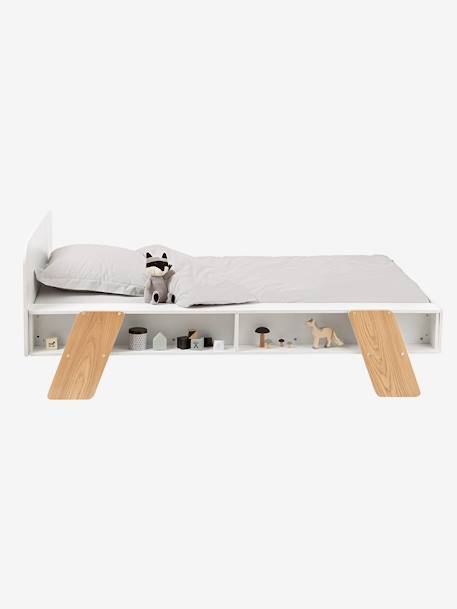 Cama infantil LÍNEA ARCHITEKT Blanco/madera 