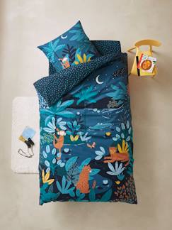 -Conjunto de funda nórdica + funda de almohada infantil Jungle Night