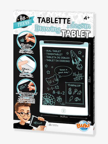 Tablet de dibujo BUKI negro 