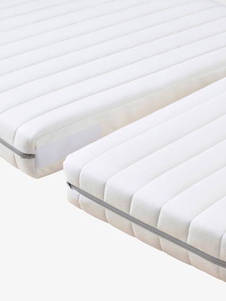 Colchón fácil de cuidar, especial para cama evolutiva Blanco 