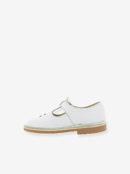 Sandalias de piel Dingo ASTER® BLANCO CLARO LISO 