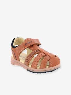 Calzado-Calzado niño (23-38)-Sandalias y Chanclas-Sandalias de piel Platinium KICKERS®