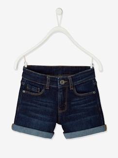 Niña-Shorts y bermudas-Short vaquero con vueltas, para niña