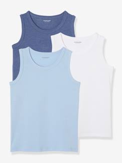 -Pack de 3 camisetas de tirantes para niño