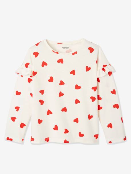 Pack de 2 pijamas corazones BLANCO CLARO LISO CON MOTIVOS 