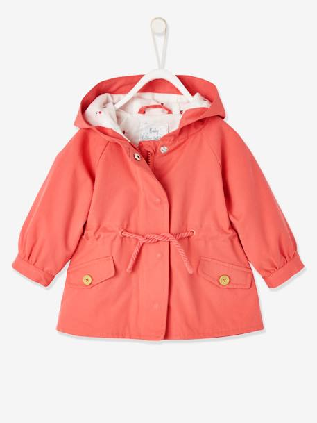 Bebé-Parka con capucha para bebé niña