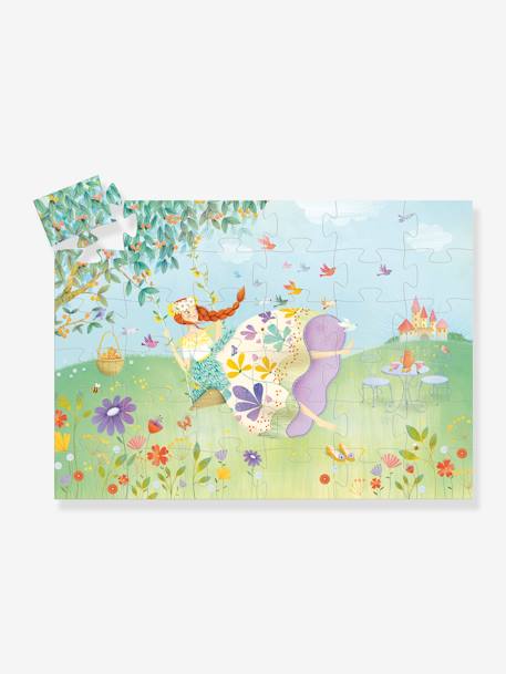 Puzzle La Princesa de primavera 36 piezas DJECO azul 