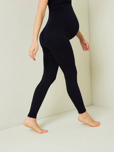 Leggings cintura alta sin costura negro