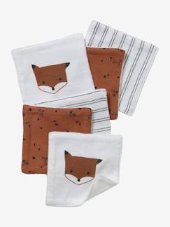 Cambio del pañal-Puericultura- Cuidado del bebé-Pack de 6 toallitas lavables