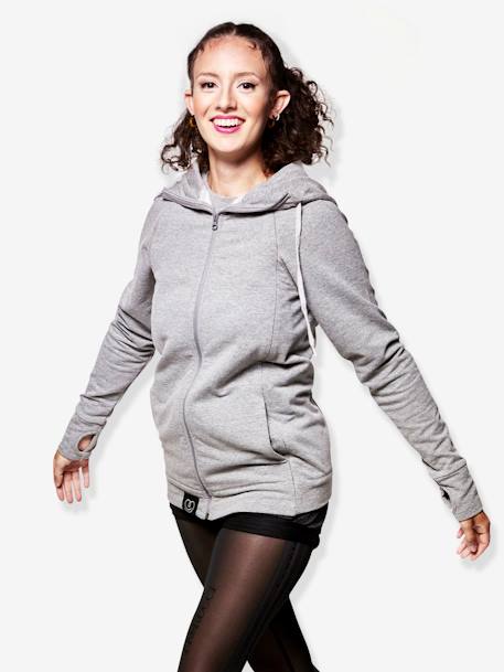 Sudadera parental LOVE RADIUS GRIS MEDIO JASPEADO 