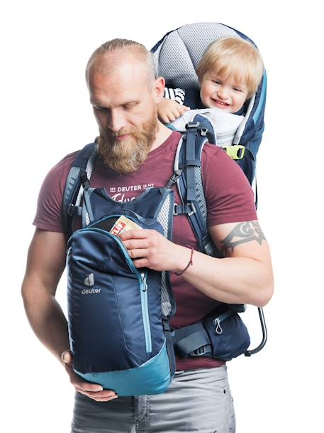 Portabebés Kid Comfort Pro DEUTER AZUL OSCURO LISO 