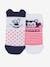 Pack de 2 pares de calcetines medianos Disney Minnie y Figaro® BLANCO CLARO LISO 