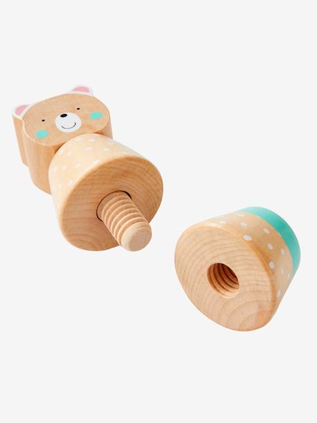 Juego de animales para montar, de madera FSC® multicolor 