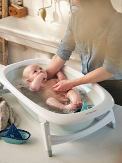 Preparar la llegada del Bebé - El baño-Puericultura- Cuidado del bebé-Bañera plegable Easytub VERTBAUDET