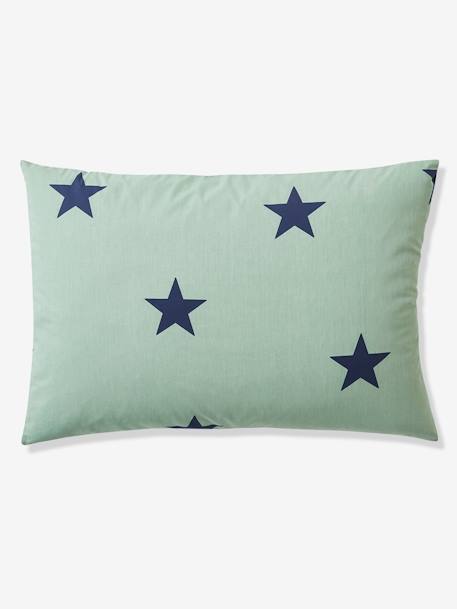 ESTRELLAS MINT Y GRIS Funda nórdica básica