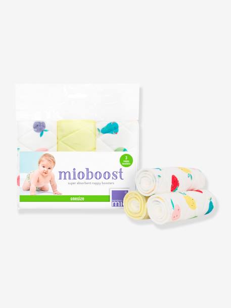 Mioboost, absorbente para pañales reutilizables (x3) BAMBINO MIO BLANCO OSCURO BICOLOR/MULTICOL 