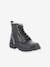 Botines Grooke KICKERS® NEGRO MEDIO LISO CON MOTIVOS 