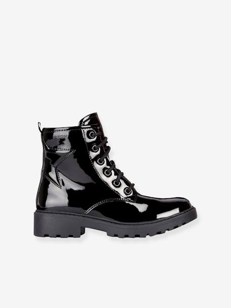 Botines J Casey Girl Q GEOX® NEGRO OSCURO LISO 