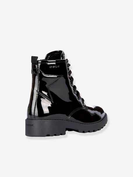 Botines J Casey Girl Q GEOX® NEGRO OSCURO LISO 