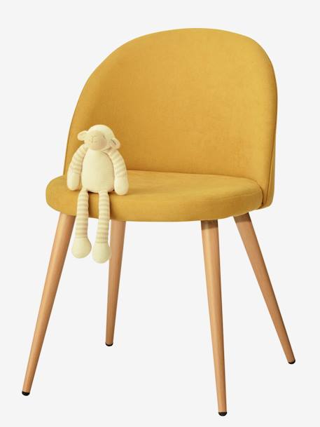 Silla de escritorio de primaria Bubble Amarillo medio liso+Azul medio liso+Rosa claro liso con motivos 